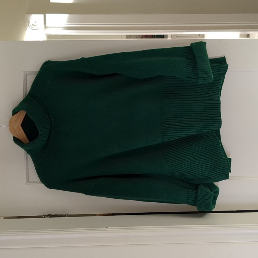 Oversized Gap Green Cotton Sweater